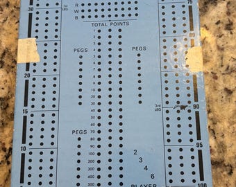 Vintage Century Brand Continuous Track Cribbage Board, Are-Jay Game Co. Inc.