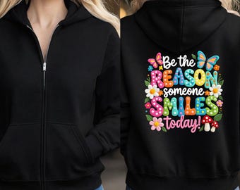 Sudadera con capucha y cremallera completa de salud mental, sudadera con capucha motivacional