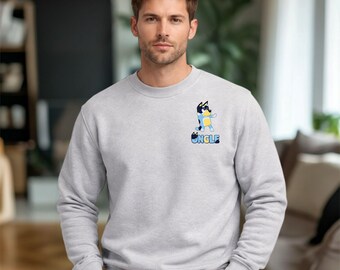 Sudadera Bluey Uncle, Sudadera con capucha Uncles Club Bluey