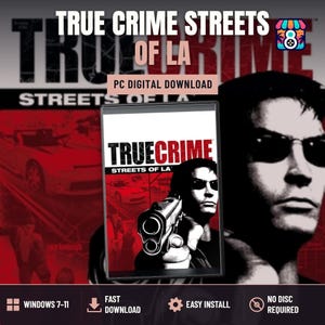 True Crime PC Game, Streets of LA Digital Download for Windows