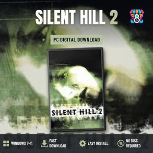 Silent Hill 2 PC, 2002 Digital Download for Windows Game Players