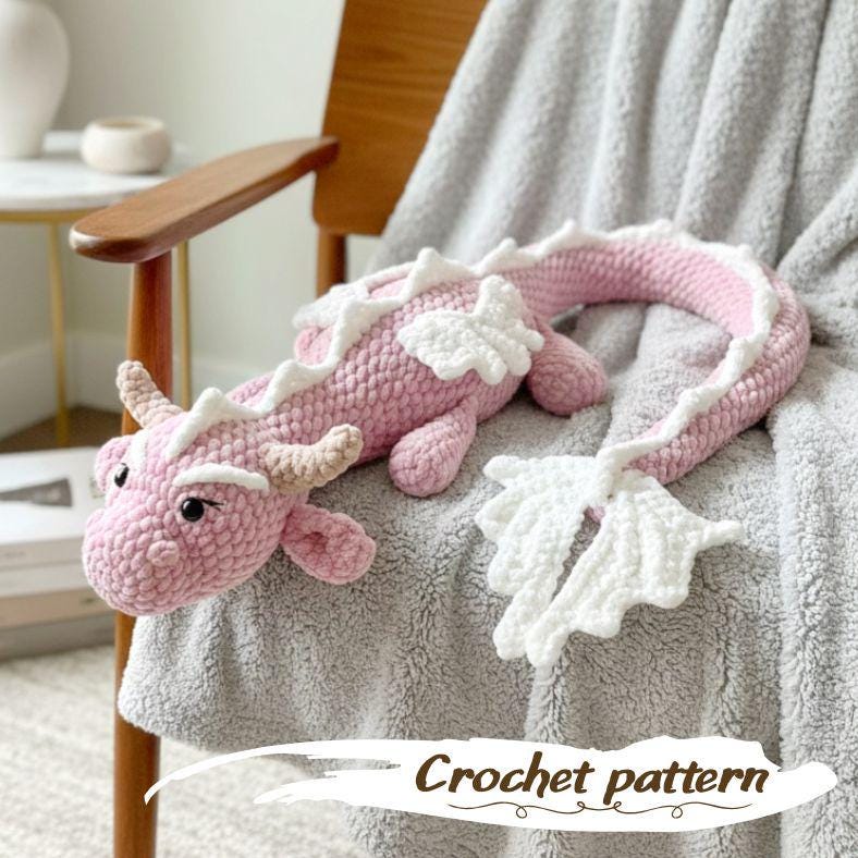 39 Dragon Crochet Patterns: Unleash Your Creativity with These Unique Designs 3 Dragon Crochet Pattern Fantasy Amigurumi Toy