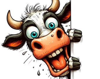 Juego de 6 pegatinas de animales (6 piezas): divertidas, originales, ingeniosas, 9 x 9 cm