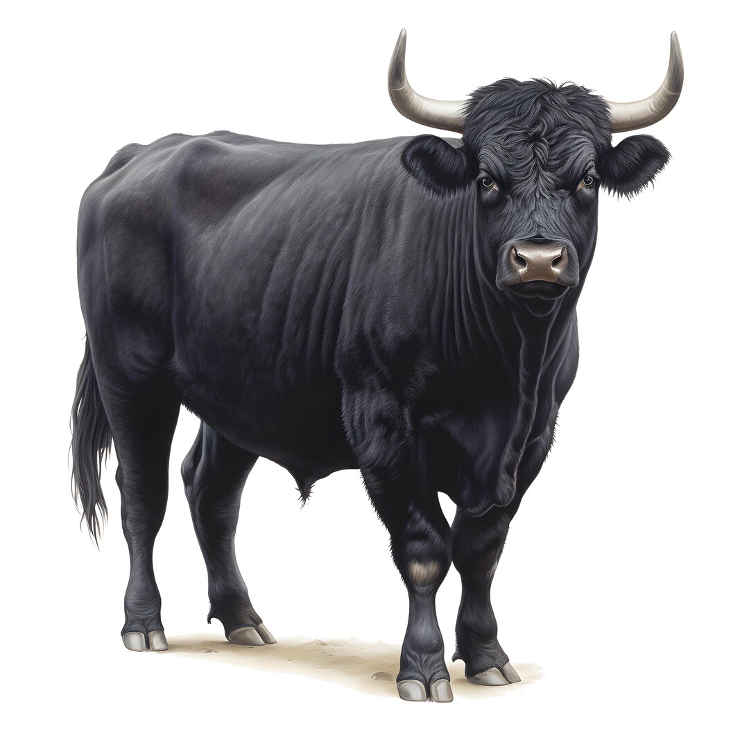 9x Bull Stickers Mighty Bull Car Stickers Power Animal Vinyl Waterproof ...