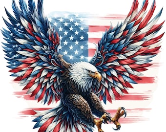 Lot de 4 autocollants aigle, 4 pièces, autocollants pour voiture, décoration pour casque de motard américain, 9 x 9 cm