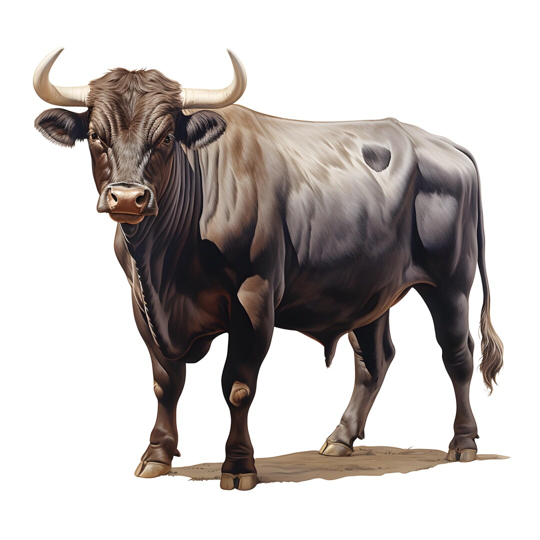 9x Bull Stickers Mighty Bull Car Stickers Power Animal Vinyl Waterproof ...