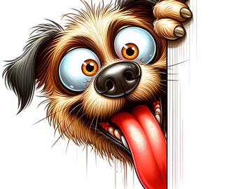 Juego de 6 pegatinas de animales (6 piezas): divertidas, originales, ingeniosas, 9 x 9 cm