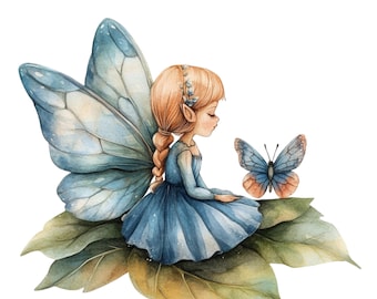 Lot de 9 autocollants féeriques (5 pièces), autocollants papillon pour voiture, jolis autocollants en vinyle, imperméables, décoration pour chambre d'enfant, cadeau pour filles, magiques, 9 x 9 cm