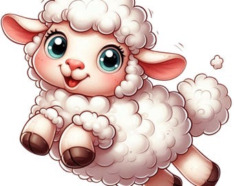 Juego de 7 pegatinas de ovejas, 7 piezas, divertidas pegatinas para coche, decoración de animales con humor, 9 x 9 cm