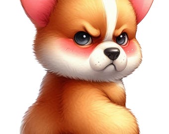 Set di 8 adesivi Corgi, 8 pezzi, adesivi per auto, adesivi in vinile per cani, impermeabili, decorazione per laptop, regalo per proprietari di cani, confezione multipla Welsh Corgi, 9 x 9 cm