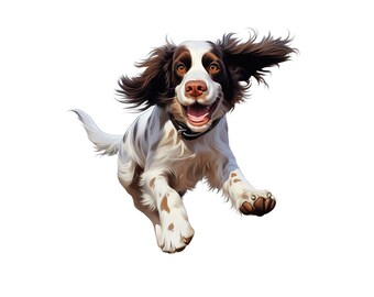 4x Adesivi divertenti per cani che corrono Adesivi per auto Adesivi carini per cani Motivo animale Regalo Ventilatore per cani Decorazione divertente 9 x 9 cm