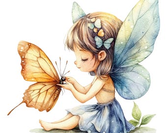 Set di 9 adesivi a forma di fata, 5 pezzi, adesivi per auto a forma di farfalla, simpatici adesivi in vinile, impermeabili, decorazione per la cameretta dei bambini, regalo per ragazze, magici, 9 x 9 cm