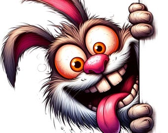 Juego de 6 pegatinas de animales (6 piezas): divertidas, originales, ingeniosas, 9 x 9 cm