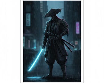 Set di 9 adesivi Samurai, 5 pezzi, adesivi per auto, adesivi in vinile con katana da guerriero giapponese, decorazioni JDM, impermeabili, regalo per laptop, anime manga, 9 x 9 cm