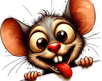 Juego de 6 pegatinas de animales (6 piezas): divertidas, originales, ingeniosas, 9 x 9 cm