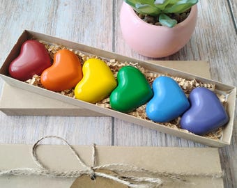 Valentine's Day Heart Crayons: Handmade, Non-Toxic Kids Gift