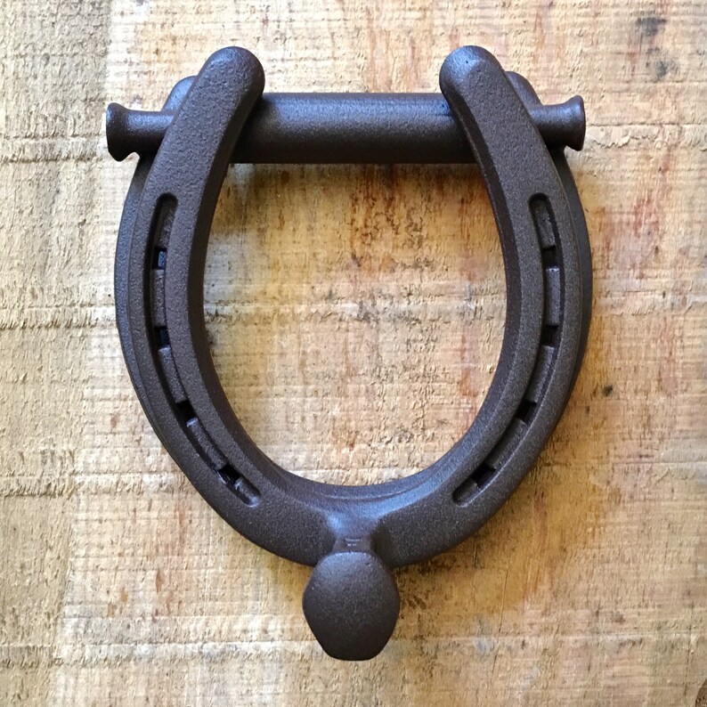 Horseshoe Door Knocker Front Home Decor From Real Image 0