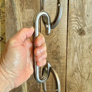 Sliding Barn / stall door pull handle, IN STOCK Horseshoe hardware, sliders, unfinished (not painted) for your special color /clear coat