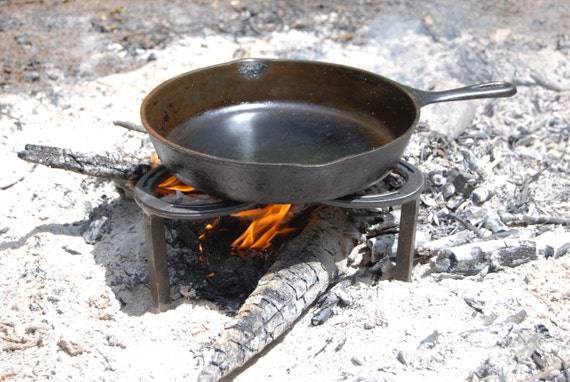 Fire Pit Stand Or Insert Cooking Camp Fire Ring Backyard Etsy