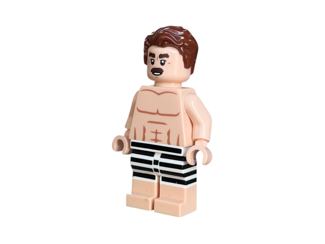 Shirtless Minifigure With Six-pack, Boxer Shorts, Man, Adonis, Custom ...