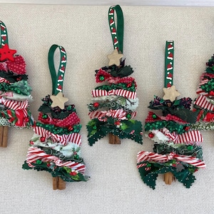 Cinnamon stick Christmas Tree Ornaments