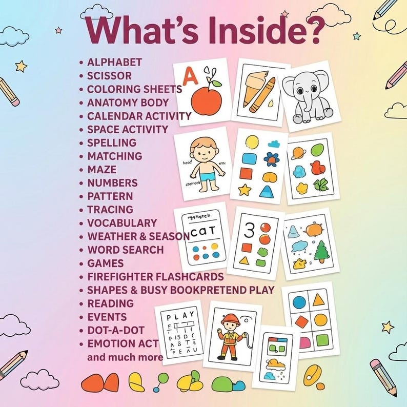 Kids Learning Activities Bundle | 55,300+ Educational Kids Resources ...