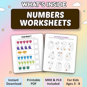 Kids Learning Activities Bundle | 55,300+ Educational Kids Resources Coloring Books, Worksheets (PLR, MRR) image 6
