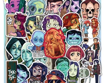 No I’m Not a Human Sticker Sheet – Vinyl Decals 40 Piece