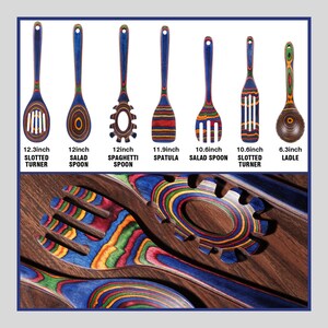 Premium wooden kitchen utensils set designed for nonstick cookware, showcasing smooth Pakkawood finish and ergonomic shapes, perfect for cozy kitchen decor, boho home styling, and everyday cooking in modern USA homes with natural materials.