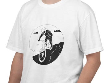 MTB Mindset Collection: Mountain Bike Shirts for Youth and Adults. Comfort Colors Tees/Tanks.