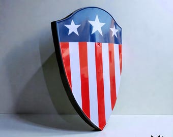 Captain America Viking Shield – Full Metal 24" Cosplay Prop, Home Decor