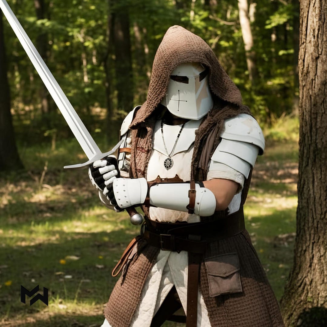 Medieval Knight Armor Set – Steel Larp Cosplay Costume - Etsy