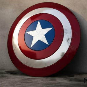 Captain America Shield Replica – Metal Cosplay Prop, the First