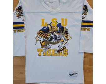 Vintage Ravens Athletic LSU Tigers Jack Davis Collection Half Sleeve sweatshirt