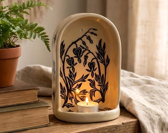 Luxury Bowl Floral Altar Decor Artisan Gift for Mindful Spaces