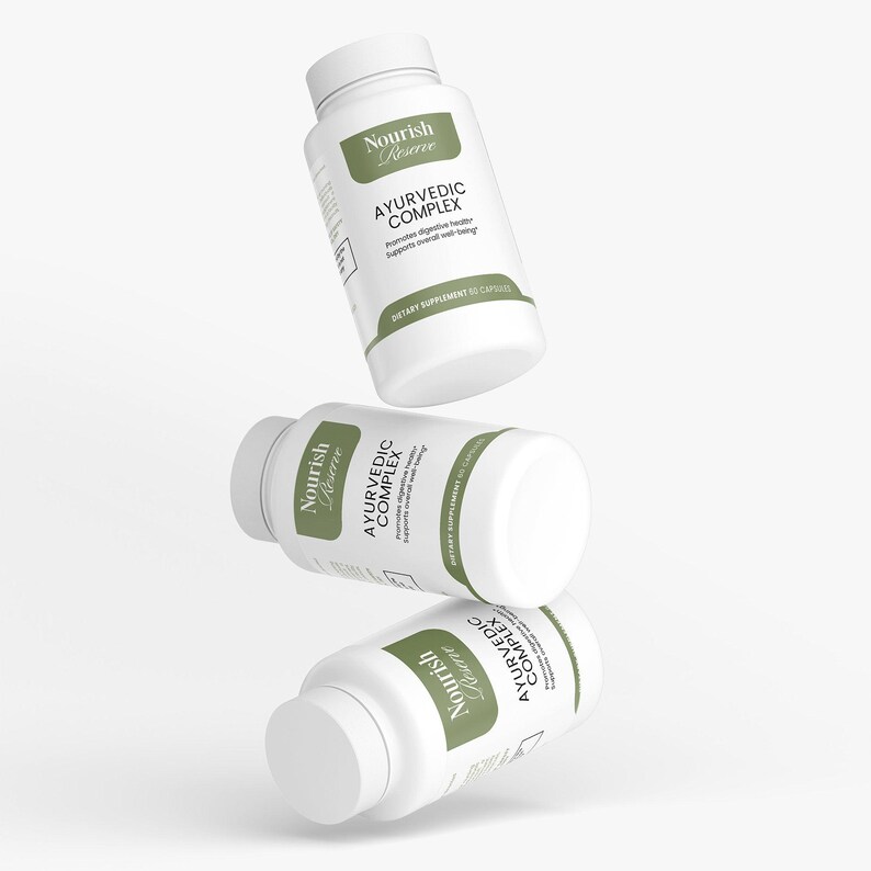 Ayurvedisch complex supplement: ashwagandha, kurkuma, heilige basilicum voor welzijn afbeelding 5