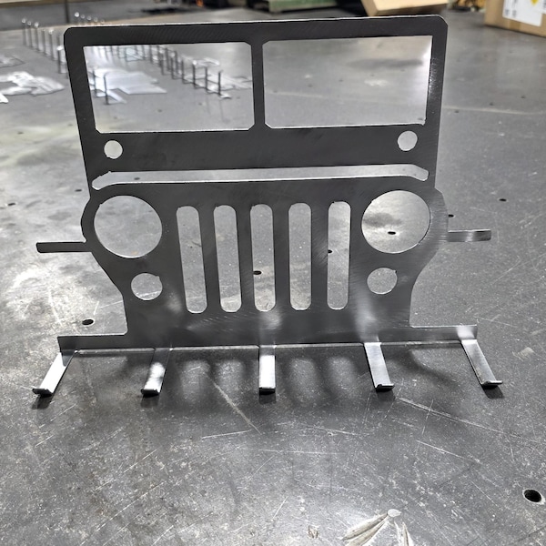 Custom jeep key holder