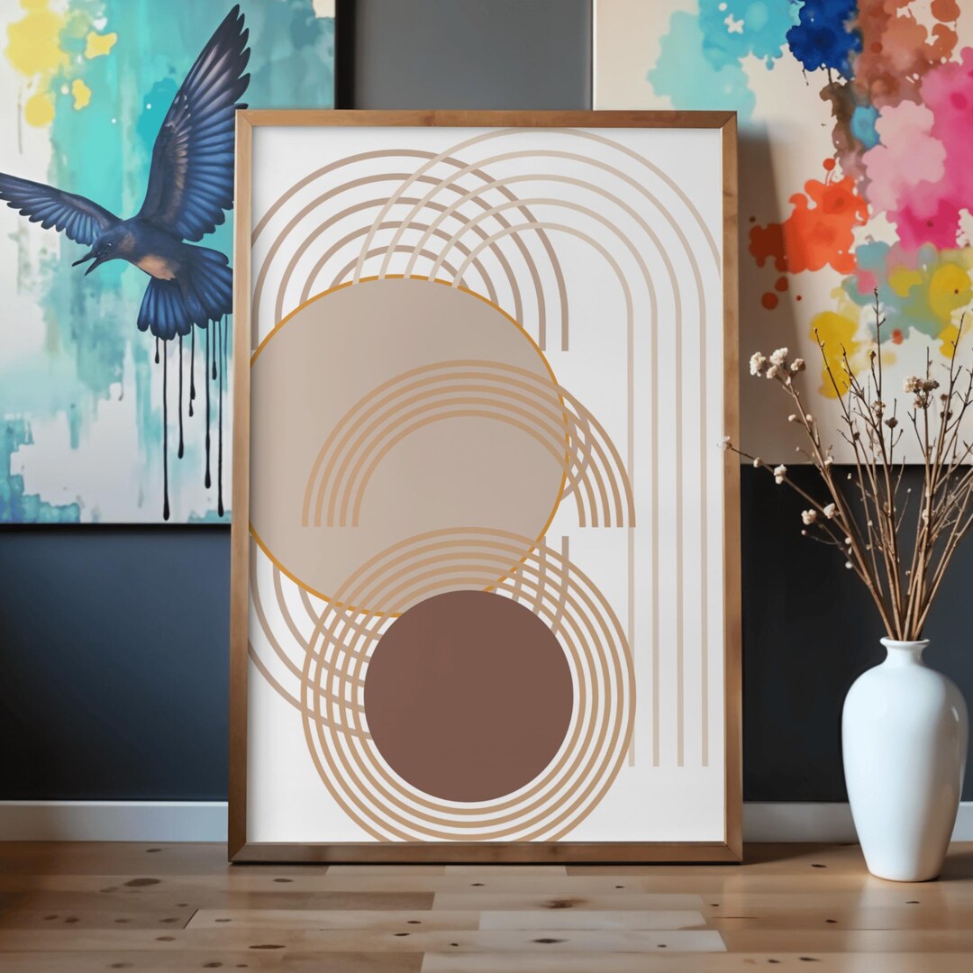 Minimalist Poster Living Room Artwork Trendy Wall Décor Gift for Art ...