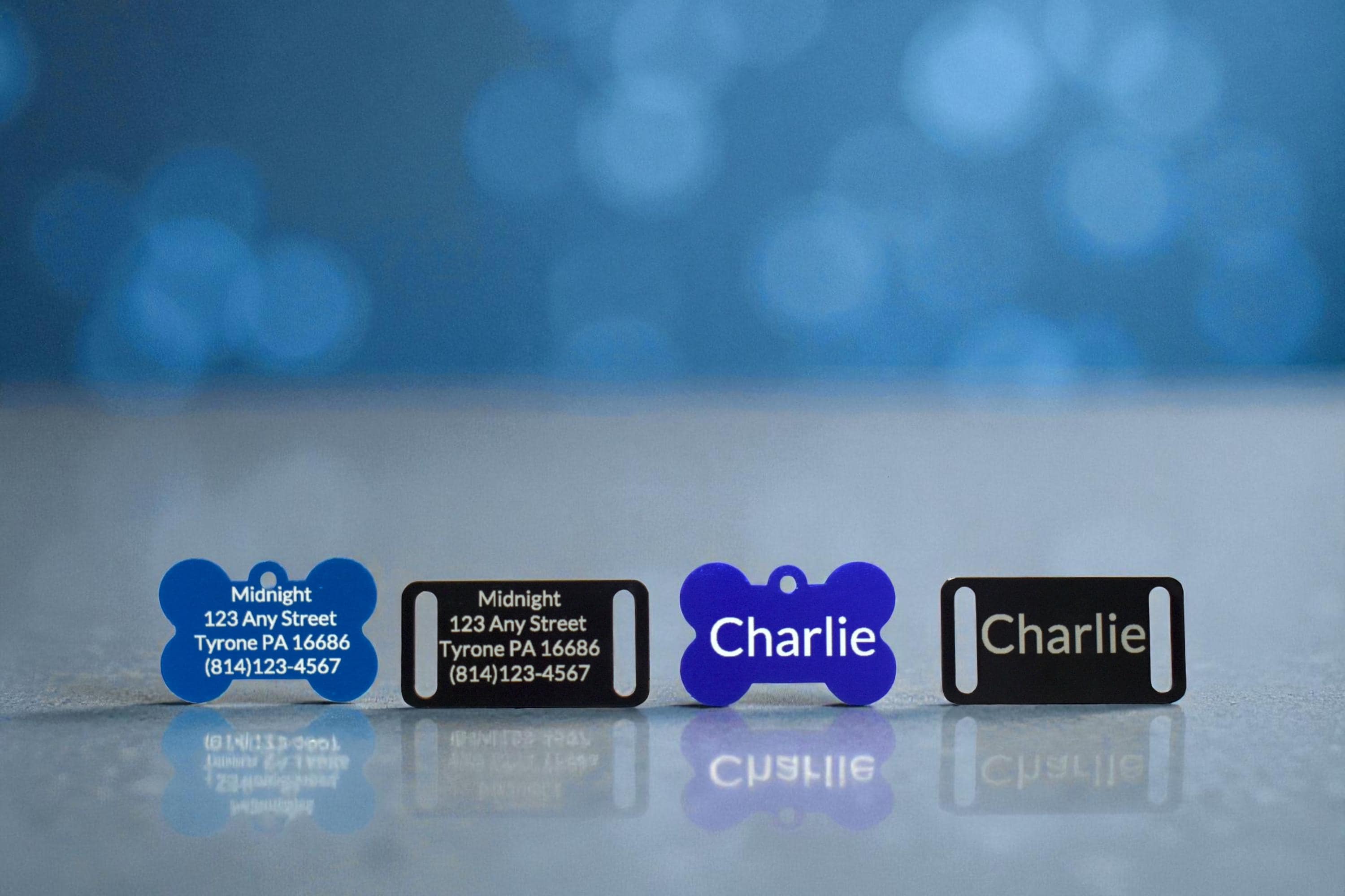 Pvc Dog Tag Personalized Engraved Pet ID Tag – Custom Dog or Cat Tag – Durable ...