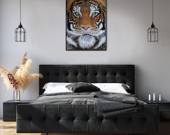 The All Seeing Gaze -Tiger Painting Modern Art
