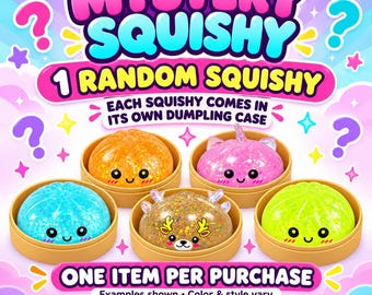 Mystery Squishy Surprise — 1 Random Squishy | Squish4Less