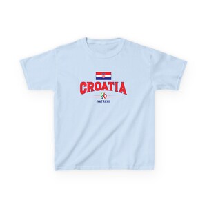 Croatia Clothing Soccer Crop Top Jersey Girl Custom | Womens Soccer Tee | Gift for Soccer Fan 画像 4