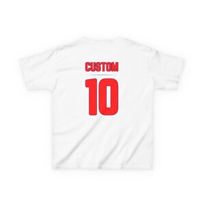 Croatia Clothing Soccer Crop Top Jersey Girl Custom | Womens Soccer Tee | Gift for Soccer Fan 画像 6