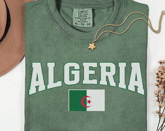 Algeria Soccer Fan Shirt | Comfort Colors 2026 Game Day Tee