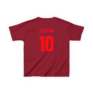 Croatia Flag Soccer Tee | Kids Custom Number Jersey image 15