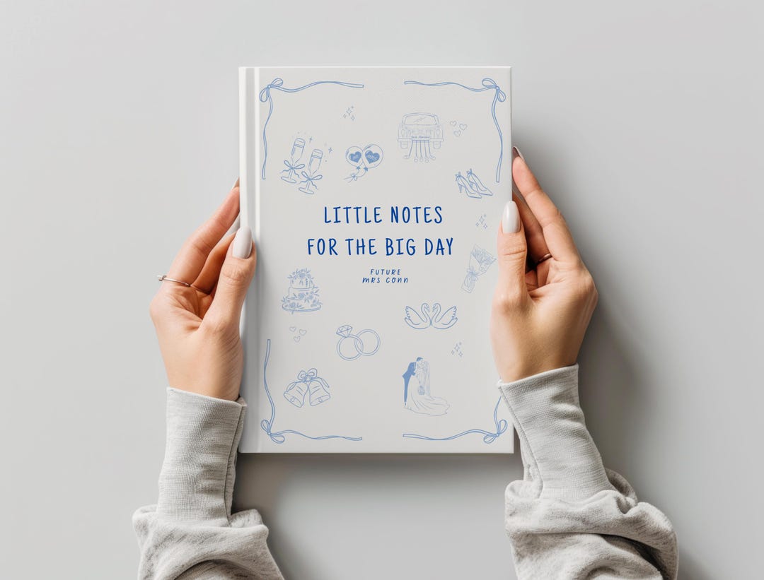 Notebook Engaged Wedding Notebook, Engagement Gift, Wedding Planner, Bridal Shower Gift ...