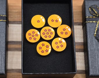 Dragon Ball Z Stud Earrings – Anime Gift Boxed Jewelry