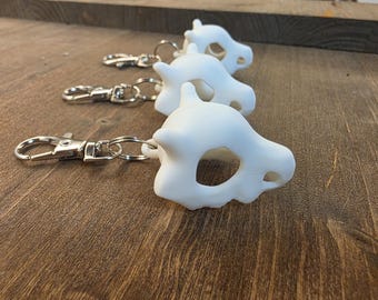 Cubone Skull Keychain – 3D Printed Pokémon Charm