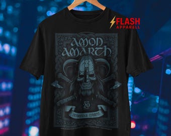 Amon Amarth T-shirt - Metalmusik T-shirt - Twilight Of The Thunder God - Berserker Album T-shirt - Amon Amarth Merch - Unisex Rockerkläder