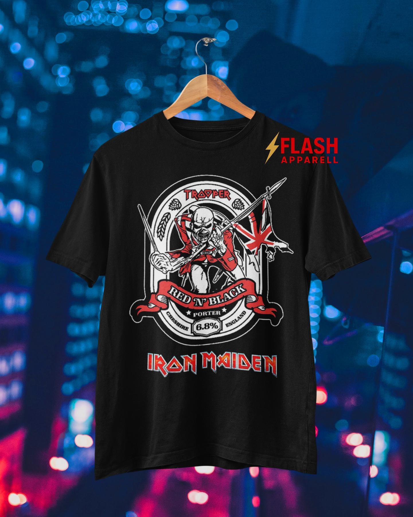 Iron Maiden Book Of Souls Skull T-shirt zwart XL 100% katoen Band merch, Bands, Schedels